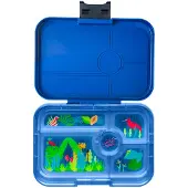 Yumbox Madkasse m. 5 Rum - Bento Tapas - 993 ml - Monte Carlo Bl - - OneSize - Madkasse