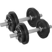 Tunturi Vægt Sæt Med To Stænger Og Skruer 20kg