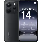 Xiaomi Redmi Note 14 5G 8/256GB midnatssort smartphone