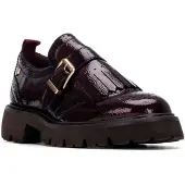 Carmela Carmelatil kvinder. 16259401-BURDEOS Mokkasiner 162594 bordeaux (38), Fast, 1-3 cm, Ingen, Casual, Patentlæder, Burgund