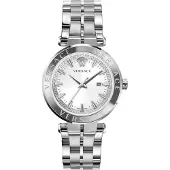 Versace Herreur VE2G00321 Aion Hvid/Stål Ø44 mm