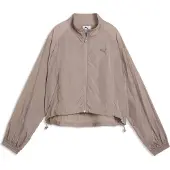 Puma HER Relaxed Woven Full-Zip Jacket Women, Clothing, Sandstone, M