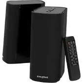 Creative Labs T100 - Højttalere - til PC - trådløs - Bluetooth - 40 Watt (Total) - sort