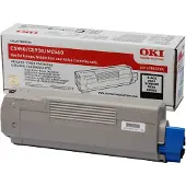 OKI Tonerkassette sort 8.000 sider