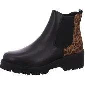 Tamaris Chelsea Boots cognac / sort