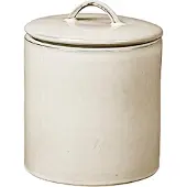 Broste Copenhagen Nordic Sand krukke med låg 12 cm