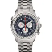 Swiss Alpine Military Herreur 7078.9135 Classic Blå/Stål Ø45 mm