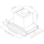Elica BOX IN PLUS IXGL/A/60 Propeller Hood