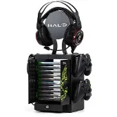 Numskull Games 5056280422457, Spil disk holder, Xbox, Sort, Grøn, Mat, 1 stk