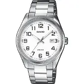 Casio Dameur LTP-1302PD-7BVEF Collection Hvid/Stål Ø30.2 mm