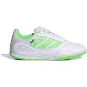 Adidas Super Sala III IC - Hvid/Grøn/Sort Børn - Indendørs (IC), størrelse 36