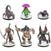 WizKids Pathfinder Battles Cave Lurkers Præmalede Miniaturer 6-pak æske