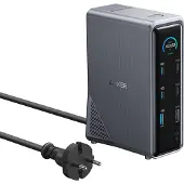 Anker Prime Charging Docking Station (14-in-1 Dual Display 160W) - Grey
