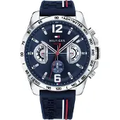 Tommy Hilfiger Herreur 1791476 Blå/Gummi Ø46 mm