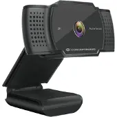 Digital Data Communications Conceptronic AMDIS02B - Webcam - farve - 5 MP - 2592 x 1944 - 2K - fast brændvidde - audio - USB 2.0 - MJPEG, YUV2 - DC 5 V