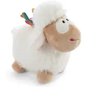 Nici Blød Stående Sovende Får Bamse 22 Cm