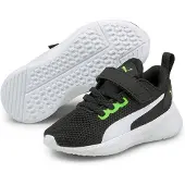 Puma Flyer Runner Sneakers Toddlers, Shoes, Green Flash/White/Black, 25