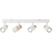 Brilliant Pini 10147/75 Loftsbelysning Energisparepære GU10 Hvid, Træ