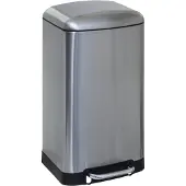 JJA Simply Smart Metalinė šiukšlių dėžė su pedalu, 30L