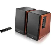 Edifier R1700BTS - 4" Bluetooth Bookshelf Speakers - 66W - Brown