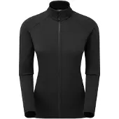 Montane F Protium Jacket, fleecetrøje, dame, sort
