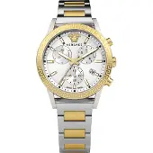 Versace Dameur VEKB00622 Sport Tech Sølvfarvet/Guldtonet stål Ø40