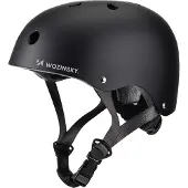 Wozinsky Lightweight BMX Bicycle Helmet/Scooter 54-58 cm - Black