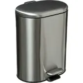 5 Five Affaldsspand med pedal SILIFLEX, 6 L, inox