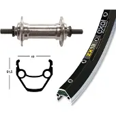 Exal Zx 19 28´´ V-brake Forhjul