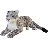 Wild republic Jumbo Cuddlekins Sneleopard Tøjdyr 76 Cm