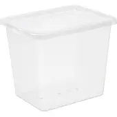 PLAST TEAM Kaste Basic 31L gennemsigtig vakuum