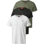 MCS Herre Texacana Tre Pak T-shirts Tapshoe/Beetle/Hvid