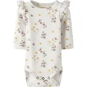 Lil´ Atelier Sparkedragt/Body 'NBFGAVO' citron / oliven / lysviolet / hvid