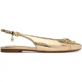 Michael Kors Ballerinasko med rem 'PIPER' guld