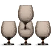 Sagaform Billi ølglas 50 cl 4-pak Brun