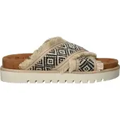 Mustang Pantoletter beige / sort