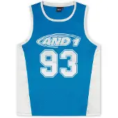 AND1 Bluser & t-shirts '93 Airtex' blå / hvid