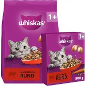 Whiskas Tørfoder Box - Oksekød - 800 g