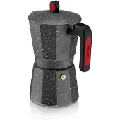Monix Rock Italiensk Kaffemaskine 9 Kopper