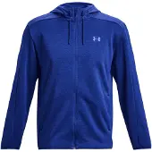 Under Armour Sportssweatjakke 'Essential' lyseblå / blå-meleret