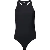 EA7 EA7til kvinder. 7W001122_AF12625 Body i elastisk teknisk stof Logo Series sort (S), Casual, Afslappet, Polyester