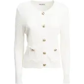Influencer Cardigan hvid