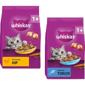 Whiskas tørfoder til voksne katte med kylling - 7 kg