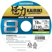 Shimano Fishing Kairiki 8 Flettet Fiskesnøre 3000 M