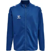 Hummel Track Top hmlCORE XK Poly Zip - Ægte blå Børn, størrelse 176 cm