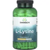 Swanson Health , L-lysine, 500 mg, 300 Kapsler