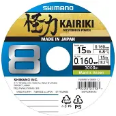 Shimano Fishing Kairiki 8 Flettet Fiskesnøre 3000 M