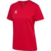 Hummel Funktionsbluse 'Authentic' grå / cranberry / sort / hvid