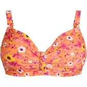 Swim By Zizzi Bikinioverdel blandingsfarvet / orange