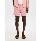 Selected Badeshorts rød / hvid